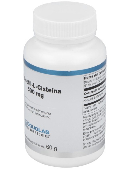 N-Acetil-L-Cisteina 500 Mg. 90 Cap. Veg.