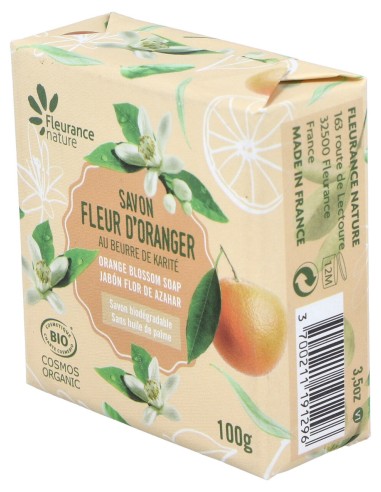 Fleurance Nature Jabón Perfumado Flor Naranjo 100G
