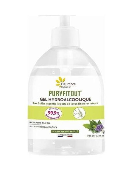 Fleurance Nature Puryfitout Gel Hidroalcoholico Vegan 450Ml