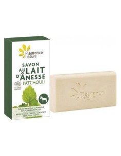 Fleurance Nature Jabón Leche De Burra Patchouli Pastilla...