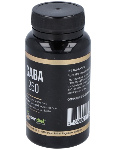 Gaba 250Mg. 60Cap.