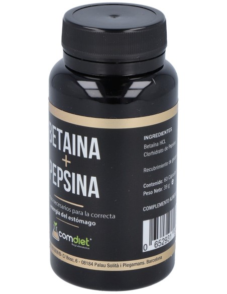 Betaina + Pepsina 60Cap.