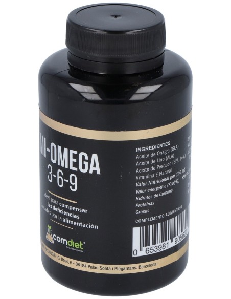 Mi Omega 1000Mg. (3-6-9) 80Cap