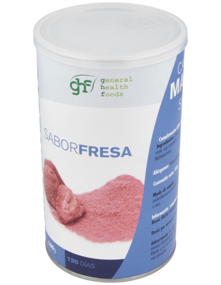 Ghf Carbonato De Magnesio Sabor Fresa 180G