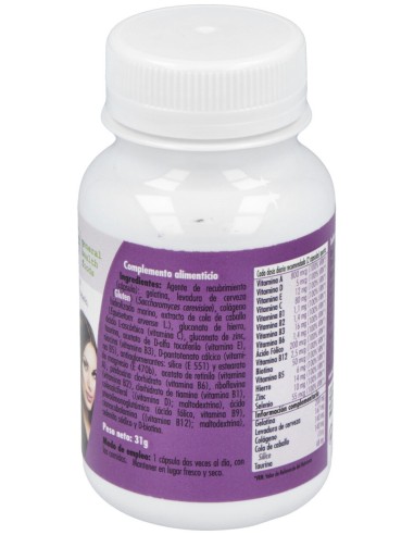 Ghf Piel Pelo Y Uñas 60Cáps De 522Mg