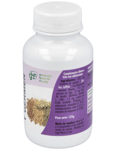 Ghf Levadura De Germen 600Mg Comp. 225U