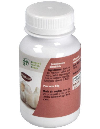 Ghf Ajo Macerado 1400Mg 60 Perlas