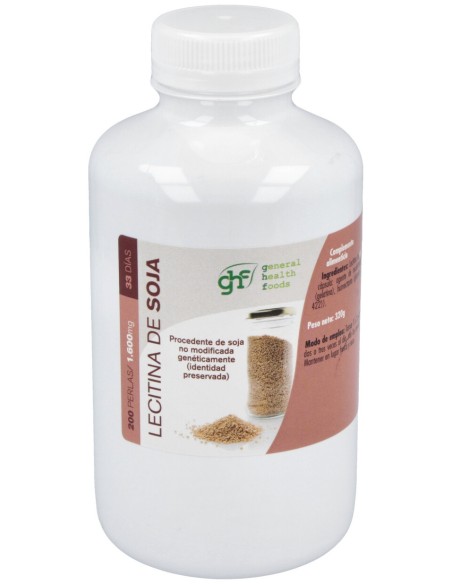 Ghf Lecitina 1600Mg 200 Perlas