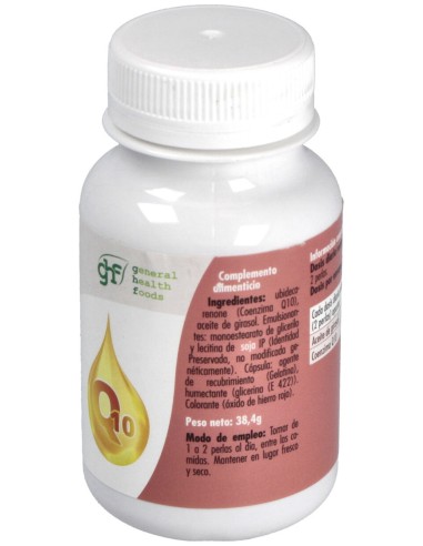 Ghf Coenzima Q10 30Mg 60 Perlas