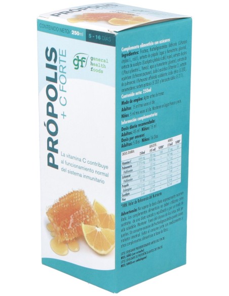 Propoleo + Vit. C Jarabe 250Ml.