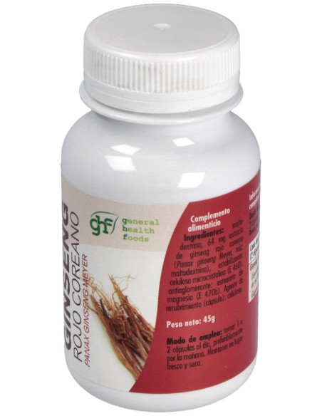 Ghf Ginseng Rojo Coreano 500Mg 90Cáps