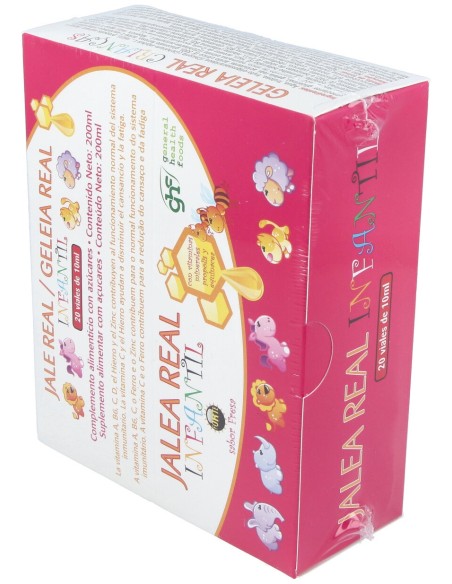 Ghf Jalea Real Infantil 20 Ampollas