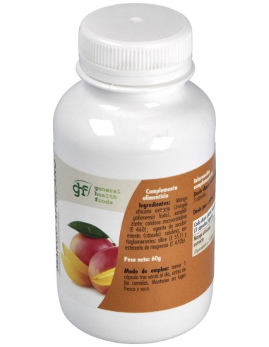 Ghf Mango Africano 120 Cápsulas De 500 Mg
