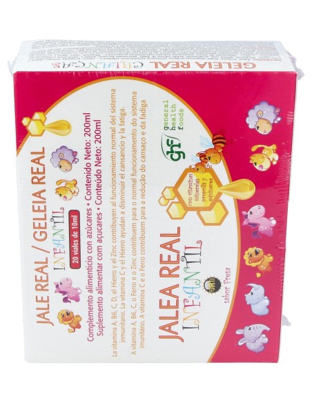 Ghf Jalea Real Infantil 20 Ampollas