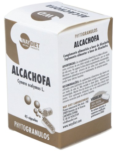 Waydiet Natural Alcachofa Phytogranulos 45Caps