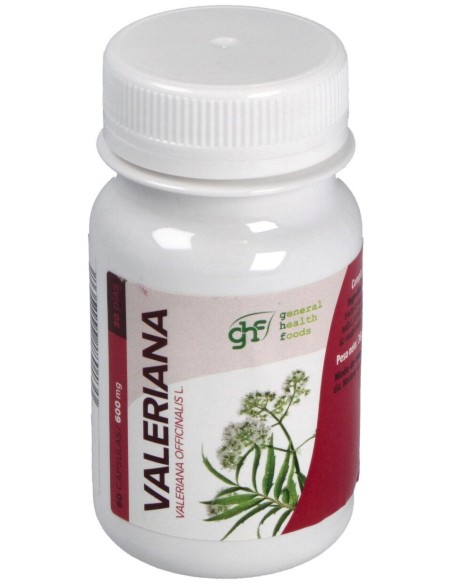 Ghf Valeriana 600Mg 60Cáps