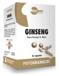 Waydiet Natural Ginseng Phytogránulos 45Caps