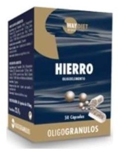 Waydiet Natural Hierro Oligogranulos 50Caps