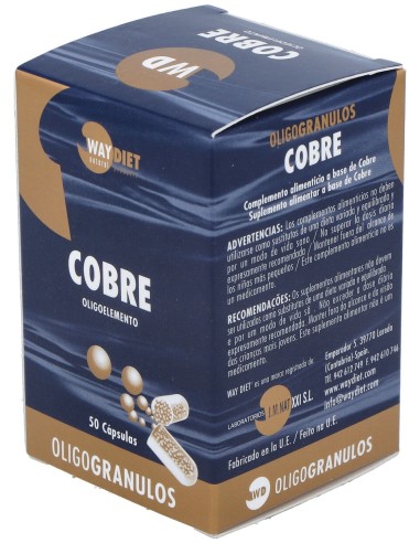 Waydiet Natural Products Cobre Oligogranulos...
