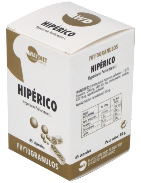 Waydiet Natural Hipérico 45Caps