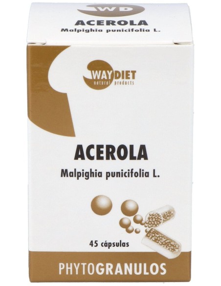 Waydiet Natural Acerola Phytogránulos 45Caps