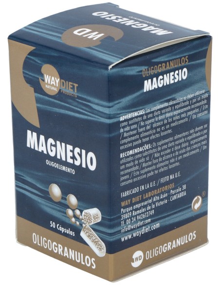 Magnesio Oligogranulos 50Caps.
