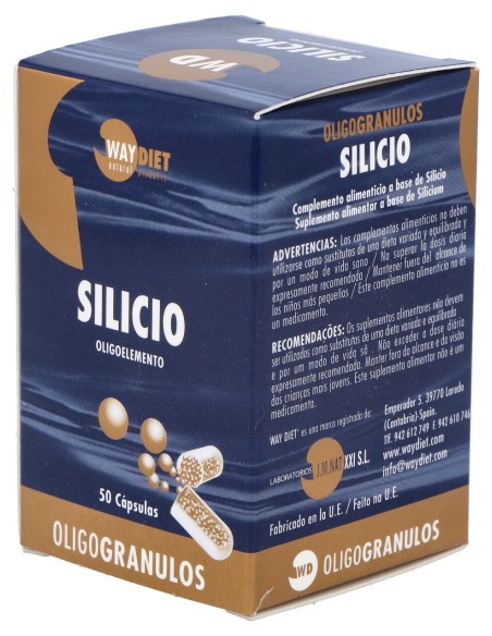 Waydiet Natural Silicio 50Caps