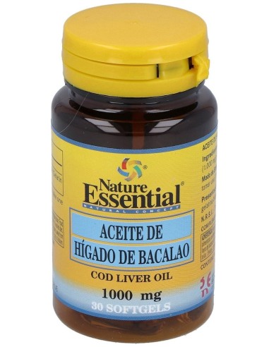Aceite De Higado De Bacalao 1000Mg. 30Perlas