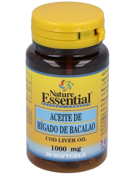 Aceite De Higado De Bacalao 1000Mg. 30Perlas
