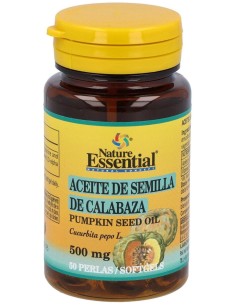 Aceite De Semillas De Calabaza 500Mg. 50Perlas