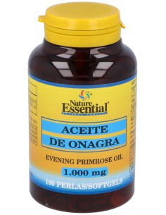 Nature Essential Aceite De Onagra 1000Mg 100 Perlas