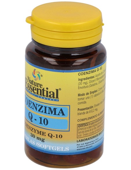 Nature Essential Coenzyme Q10 30Mg 30 Perles