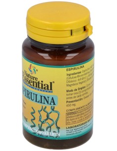 Nature Essential Spirulina 400 Mg 100 Tabletas