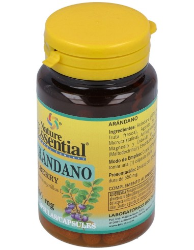 Nature Essential Arandano 1000Mg 50Cap