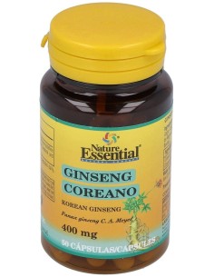 Nature Essential Ginseng Corean 400Mg 50Caps