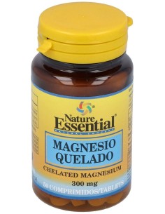 Nature Essential Magnesio 300 Mg.(Quelado) 50 Tabletas.