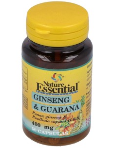 Nature Essential Ginseng Y Guaraná 50Cáps