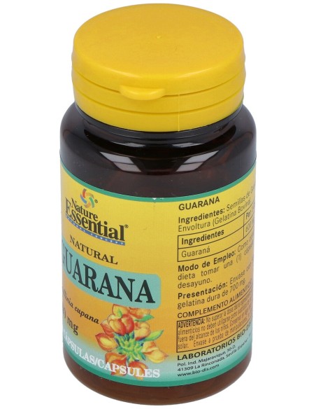 Nature Essential Guarana 50 Gélules