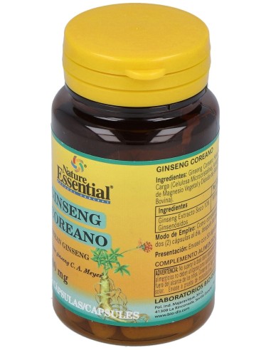 Nature Essential Ginseng Corean 400Mg 50Caps