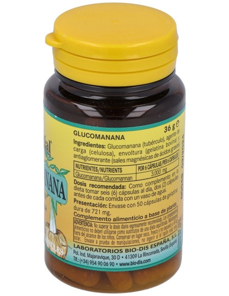 Nature Essential Glucomanana 50Cáps
