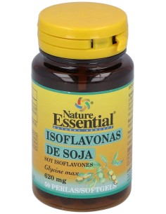 Nature Essential Isoflavonas De Soja 620 Mg.   50 Perlas