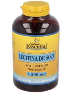 Nature Essential Lecitina Soja No Gmo Ip 1200Mg 150 Perlas
