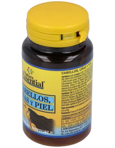 Nature Essential Cabellos, Uñas Y Piel 30 Perlas