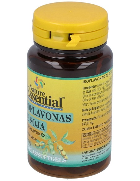 Nature Essential Isoflavonas De Soja 620 Mg.   50 Perlas