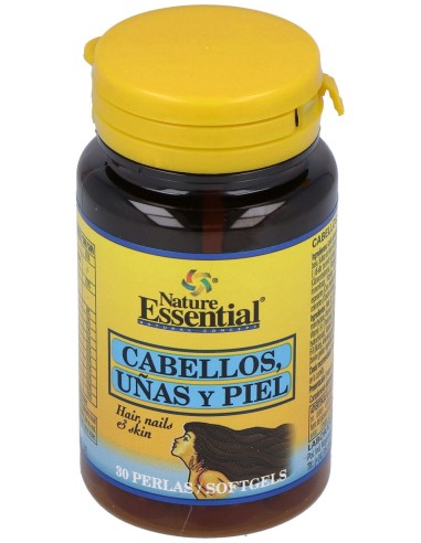 Nature Essential Cabellos, Uñas Y Piel 30 Perlas