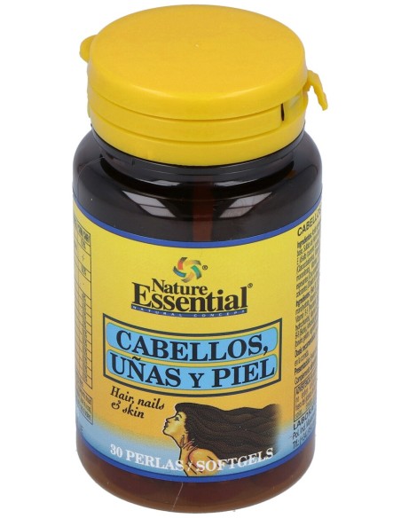 Nature Essential Cabellos, Uñas Y Piel 30 Perlas