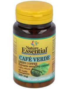 Cafe Verde 200Mg. (Ext. Seco) 60Cap.