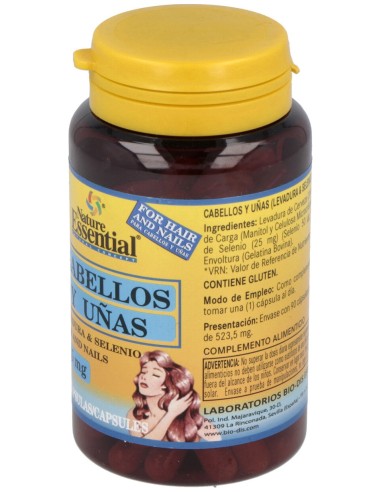 Cabello Y Uñas (Lev. De Selenio) 90Cap.