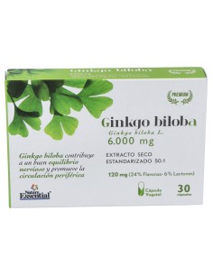 Ginkgo Biloba 6000Mg. 30Cap.
