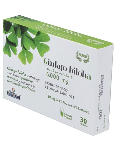Ginkgo Biloba 6000Mg. 30Cap.